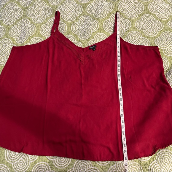 Torrid 5Plus Dark Red blouse, Can be worn anytime, any where. Very pretty! - Picture 4 of 8
